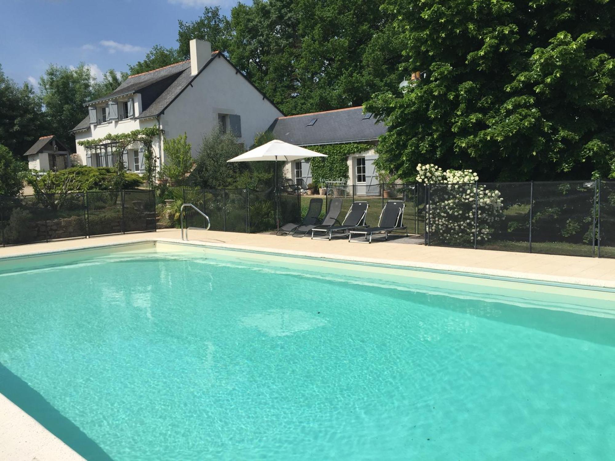 Bed and Breakfast La Butte De Gohier Blaison Екстер'єр фото